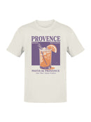 Provence Pastis Anise Summer Design Men's T-shirt