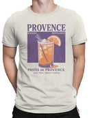 Provence Pastis Anise Summer Design Men's T-shirt