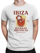 Ibiza Hierbas Ibicencas Cocktail Art Men's T-shirt