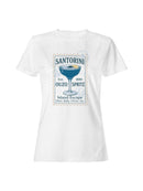 Santorini Ouzo Spritz Island Escape Women's T-shirt
