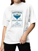 Santorini Ouzo Spritz Island Escape Women's T-shirt