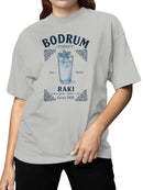 Bodrum Raki: Anise Spirit Design Women's T-shirt