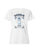 Bodrum Raki: Anise Spirit Design Women's T-shirt