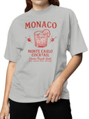 Monte Carlo Cocktail Design Women's T-shirt