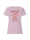 Monte Carlo Cocktail Design Women's T-shirt