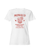 Monte Carlo Cocktail Design Women's T-shirt