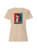 Resist Frog Bandana Design Women's T-shirt