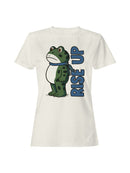 Rise Up: Empowering Frog Design Women's T-shirt