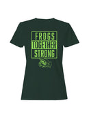 Frogs Together Strong Unity Design Women's T-shirt