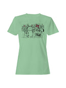 Embrace the Journey Mountains Quote Women's T-shirt