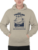 Everest Trekking Humor Graphic Men's Hoodie