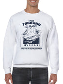 Everest Trekking Humor Graphic Men's Sweatshirt