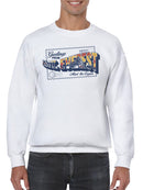 Greetings from Mt. Everest Graphic Men's Sweatshirt