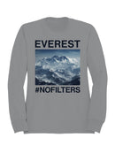Everest View #NoFilters Men's Sweatshirt