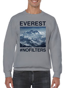 Everest View #NoFilters Men's Sweatshirt