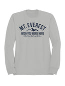 Mt. Everest Adventure Humor Women's Sweatshirt