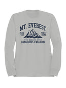 Mt. Everest Dangerous Vacation Adventure Women's Sweatshirt