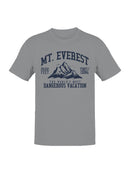 Mt. Everest Dangerous Vacation Adventure Men's T-shirt