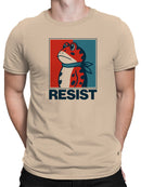 Resist Frog Bandana Design Men's T-shirt