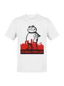 No Kings in Portland Urban Frog Men's T-shirt