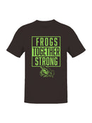 Frogs Together Strong Unity Design Men's T-shirt