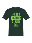 Frogs Together Strong Unity Design Men's T-shirt