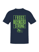 Frogs Together Strong Unity Design Men's T-shirt