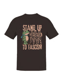 Stand Up to Fascism Protest Art Men's T-shirt