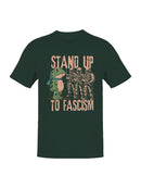 Stand Up to Fascism Protest Art Men's T-shirt