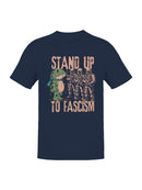 Stand Up to Fascism Protest Art Men's T-shirt