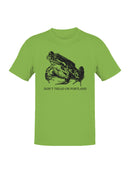 Portland Frog Protest Art Men's T-shirt