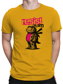 Resist Racism Frog Design Men's T-shirt