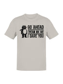 Bold Frog Tread On Me Graphic Men's T-shirt