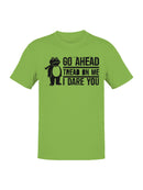 Bold Frog Tread On Me Graphic Men's T-shirt