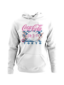 Officially Licensed Coca Cola Tokyo Sakura Graphic Design Men's Hoodie