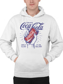Officially Licensed Coca Cola Classic Coca-Cola Can Design Art Men's Hoodie