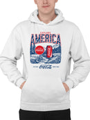 Officially Licensed Coca Cola Explore America Coca-Cola Adventure Men's Hoodie