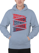 Officially Licensed Coca Cola American Heritage Coca-Cola Design Men's Hoodie