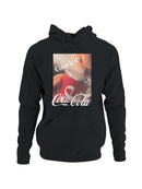 Officially Licensed Coca Cola Coke Is It! Vintage Can Splash Women's Hoodie