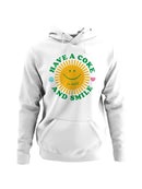 Officially Licensed Coca Cola Have a Coke and Smile Design Women's Hoodie