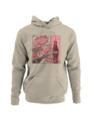 Officially Licensed Coca Cola Retro Coke Graphic: Enjoy Refreshing Fizz Women's Hoodie