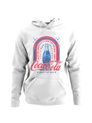 Officially Licensed Coca Cola Retro Coca-Cola Vintage Graphic Women's Hoodie