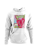 Officially Licensed Coca Cola Enjoy Coke Pop Art Fizz Design Women's Hoodie