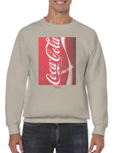 Officially Licensed Coca Cola Iconic Coca-Cola: Coke is It! Men's Sweatshirt