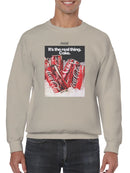 Officially Licensed Coca Cola Chilled Coke: The Real Thing Men's Sweatshirt