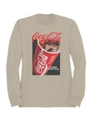 Officially Licensed Coca Cola Coca-Cola Classic Real Thing Men's Sweatshirt