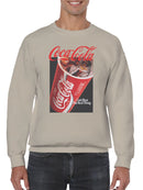 Officially Licensed Coca Cola Coca-Cola Classic Real Thing Men's Sweatshirt