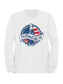 Officially Licensed Coca Cola Coca-Cola Vintage USA 1776 Design Men's Sweatshirt