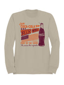 Officially Licensed Coca Cola Coca-Cola Tennis Club Vintage Design Women's Sweatshirt