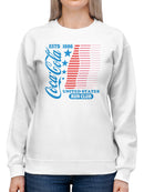 Officially Licensed Coca Cola Coca-Cola United States Run Club Women's Sweatshirt
